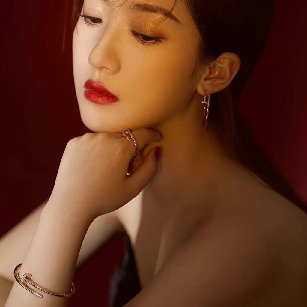 [Rosla]JUSTE NO DIAMOND LARGE EARRINGS