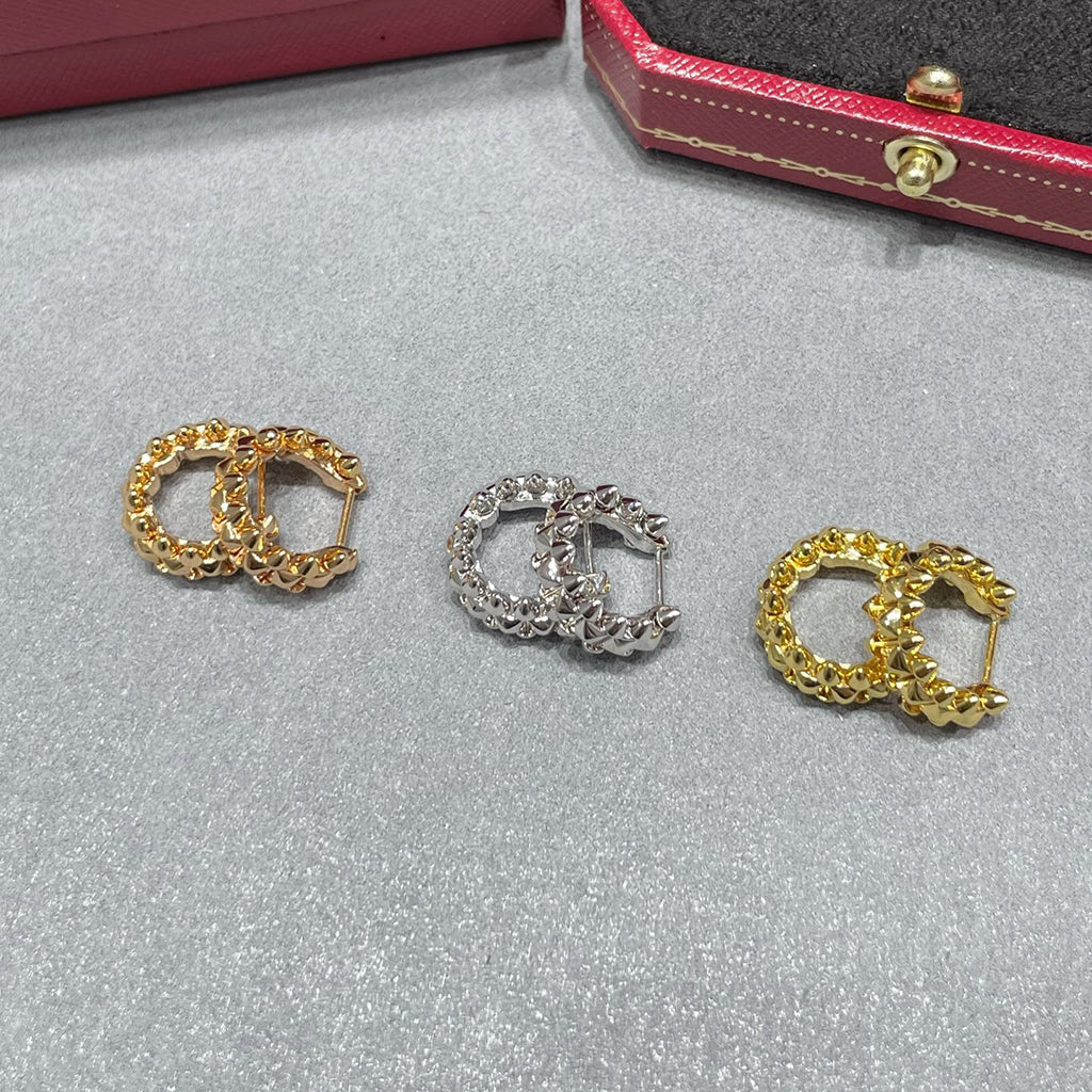 [Rosla]CLASH MINI HOOP EARRINGS
