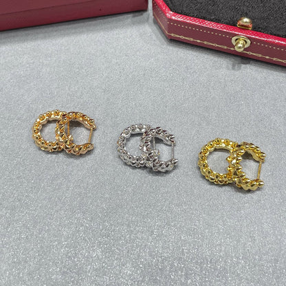 [Rosla]CLASH MINI HOOP EARRINGS