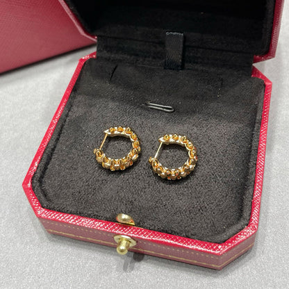 [Rosla]CLASH MINI HOOP EARRINGS