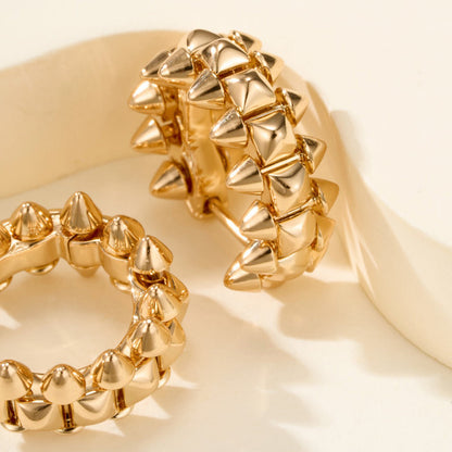 [Rosla]CLASH MINI HOOP EARRINGS