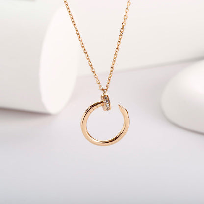 [Rosla]JUSTE NECKLACE FULL DIAMOND