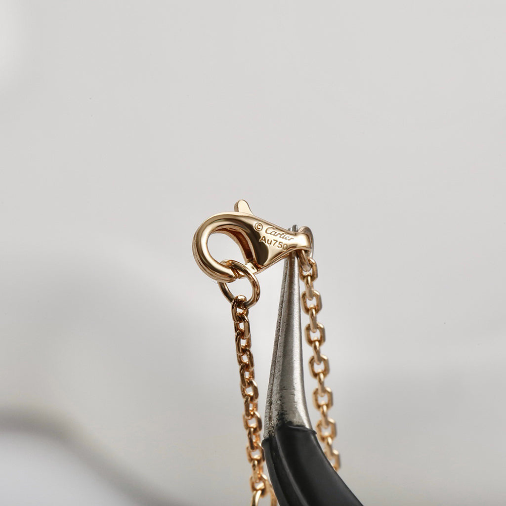 [Rosla]JUSTE NECKLACE FULL DIAMOND