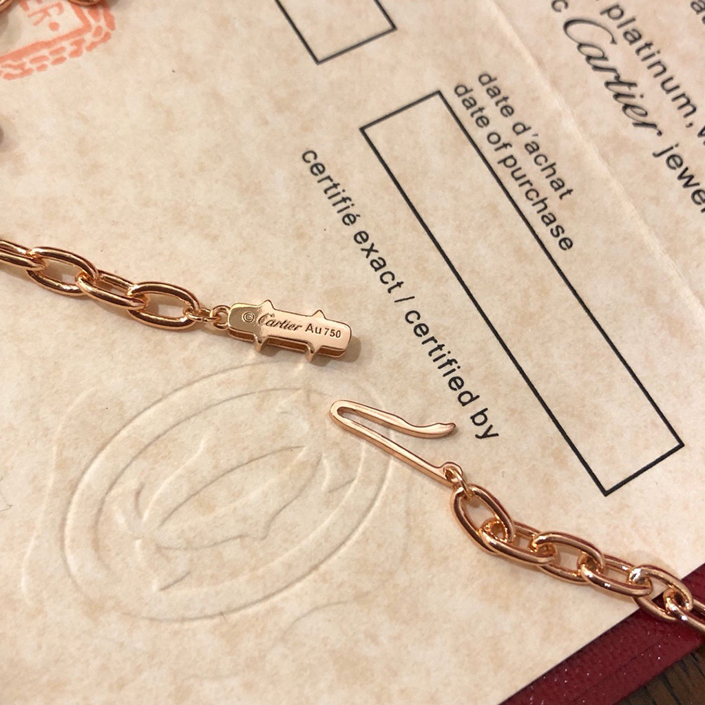 [Rosla]JUSTE NECKLACE FULL DIAMONDS