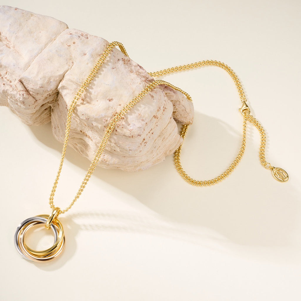[Rosla]TRINITY LARGE NECKLACE