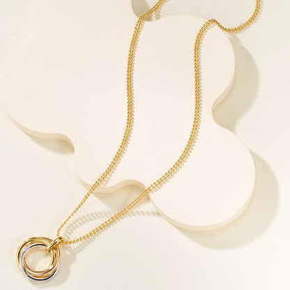 [Rosla]TRINITY LARGE NECKLACE