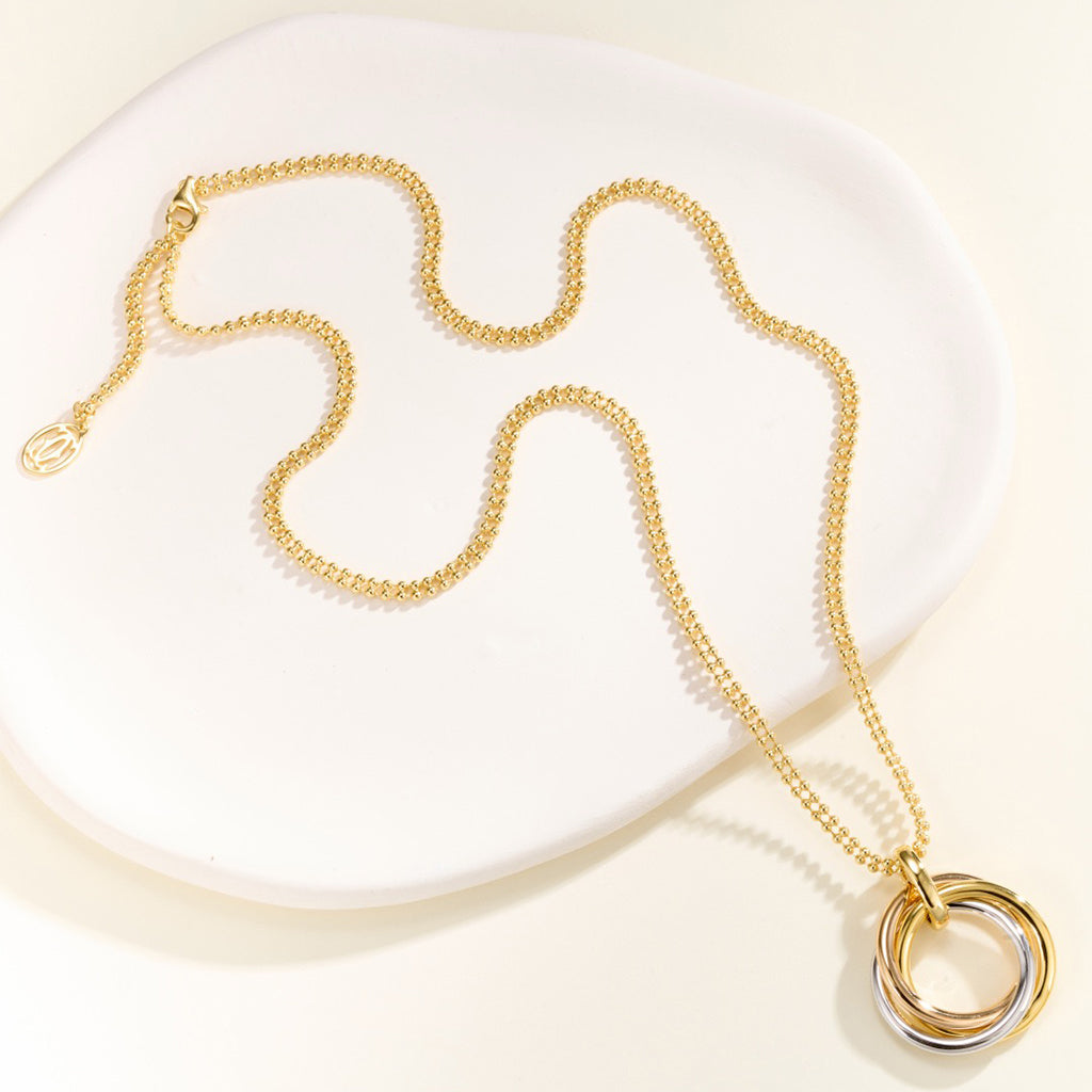 [Rosla]TRINITY LARGE NECKLACE