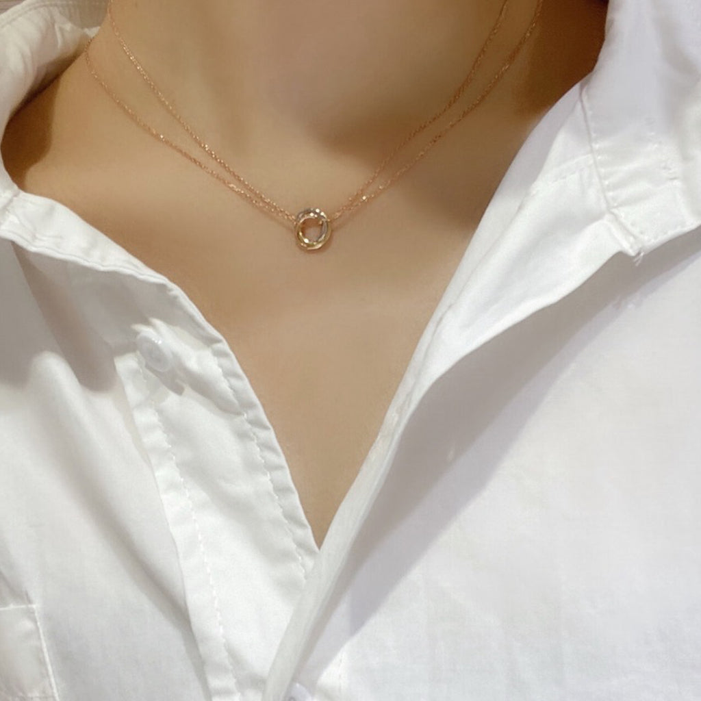 [Rosla]TRINITY MINI NECKLACE
