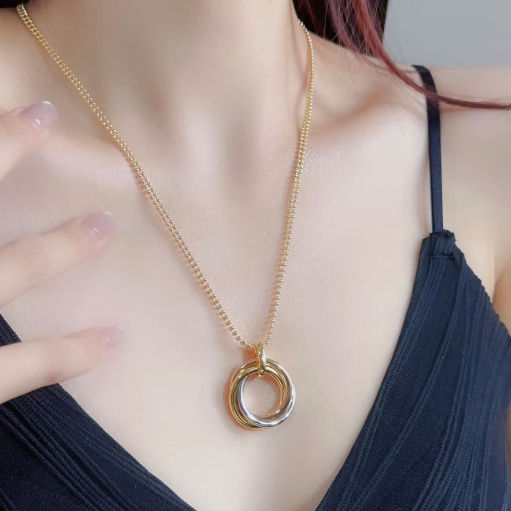 [Rosla]TRINITY LARGE NECKLACE
