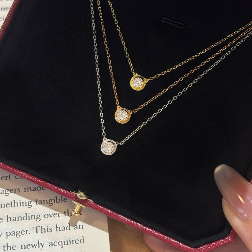 [Rosla]DAMOUR DIAMOND NECKLACE
