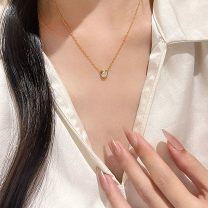 [Rosla]DAMOUR DIAMOND NECKLACE