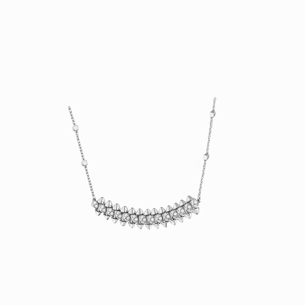 [Rosla]CLASH  SMALL FULL DIAMOND NECKLACE