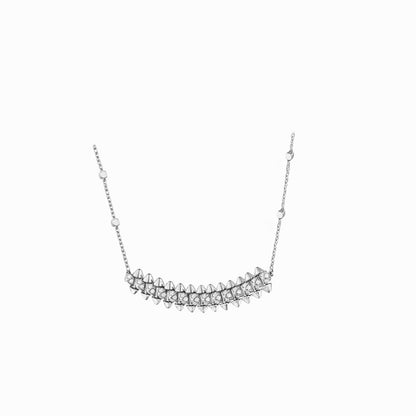 [Rosla]CLASH  SMALL FULL DIAMOND NECKLACE