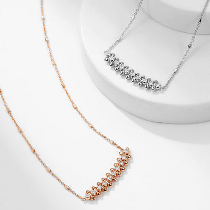 [Rosla]CLASH  MEDIUM DIAMOND NECKLACE