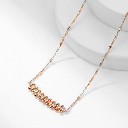 [Rosla]CLASH  MEDIUM DIAMOND NECKLACE