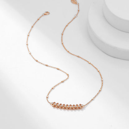 [Rosla]CLASH  MEDIUM DIAMOND NECKLACE