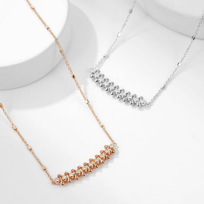 [Rosla]CLASH  MEDIUM DIAMOND NECKLACE