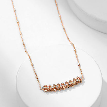 [Rosla]CLASH  MEDIUM DIAMOND NECKLACE