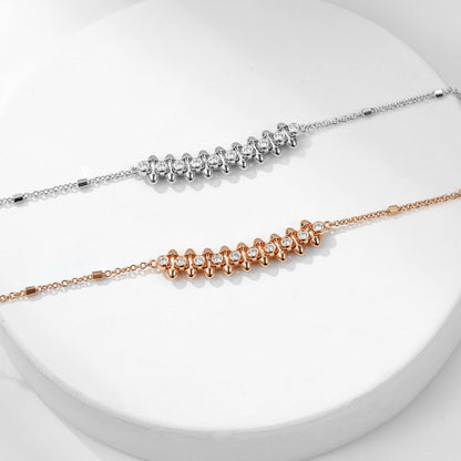 [Rosla]CLASH  MEDIUM DIAMOND NECKLACE