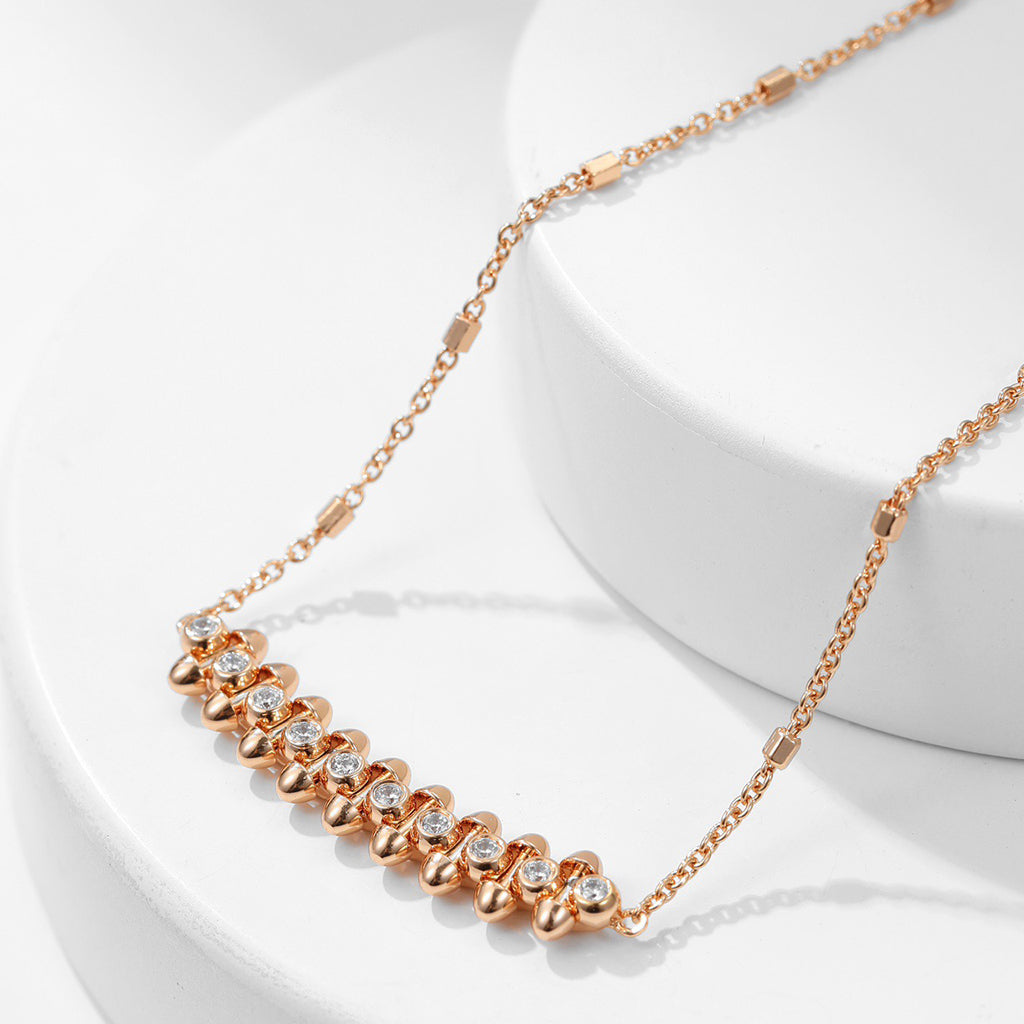 [Rosla]CLASH  MEDIUM DIAMOND NECKLACE