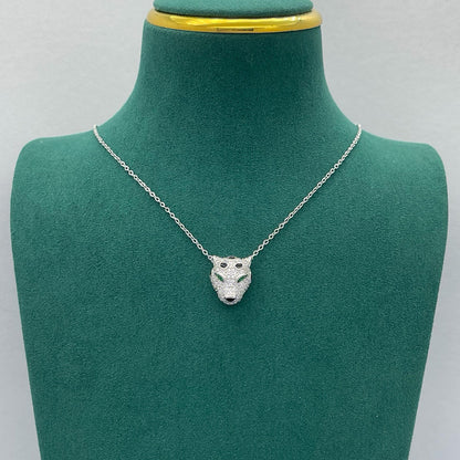 [Rosla]PANTHERE FULL DIAMOND NECKLACE