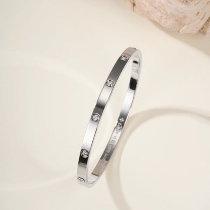 [Rosla]LOVE BRACELET 3.65MM 10 DIAMONDS