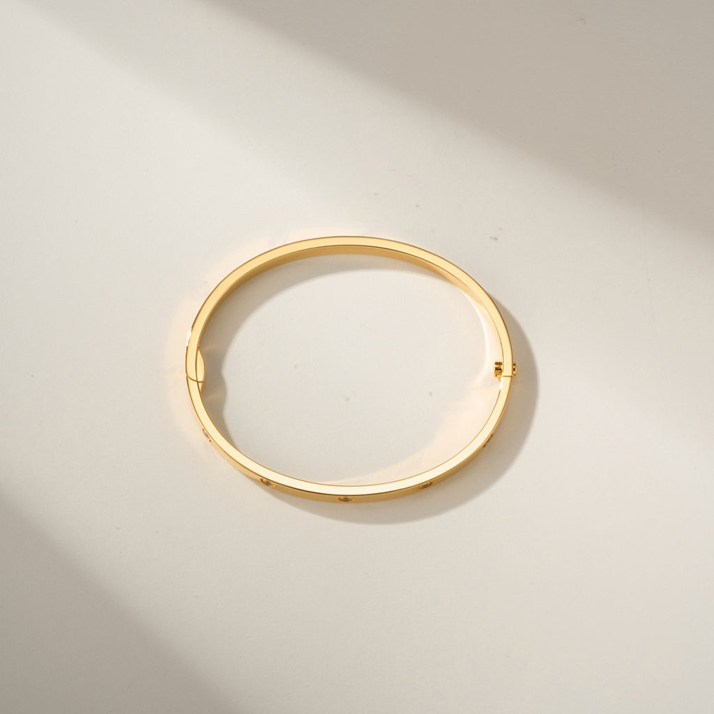 [Rosla]LOVE BRACELET 3.65MM 10 DIAMONDS