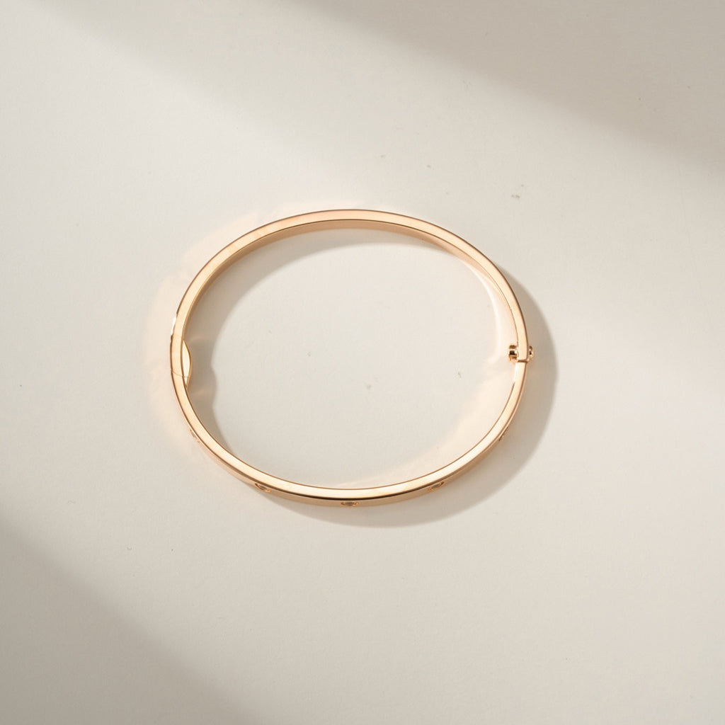 [Rosla]LOVE BRACELET 3.65MM 10 DIAMONDS