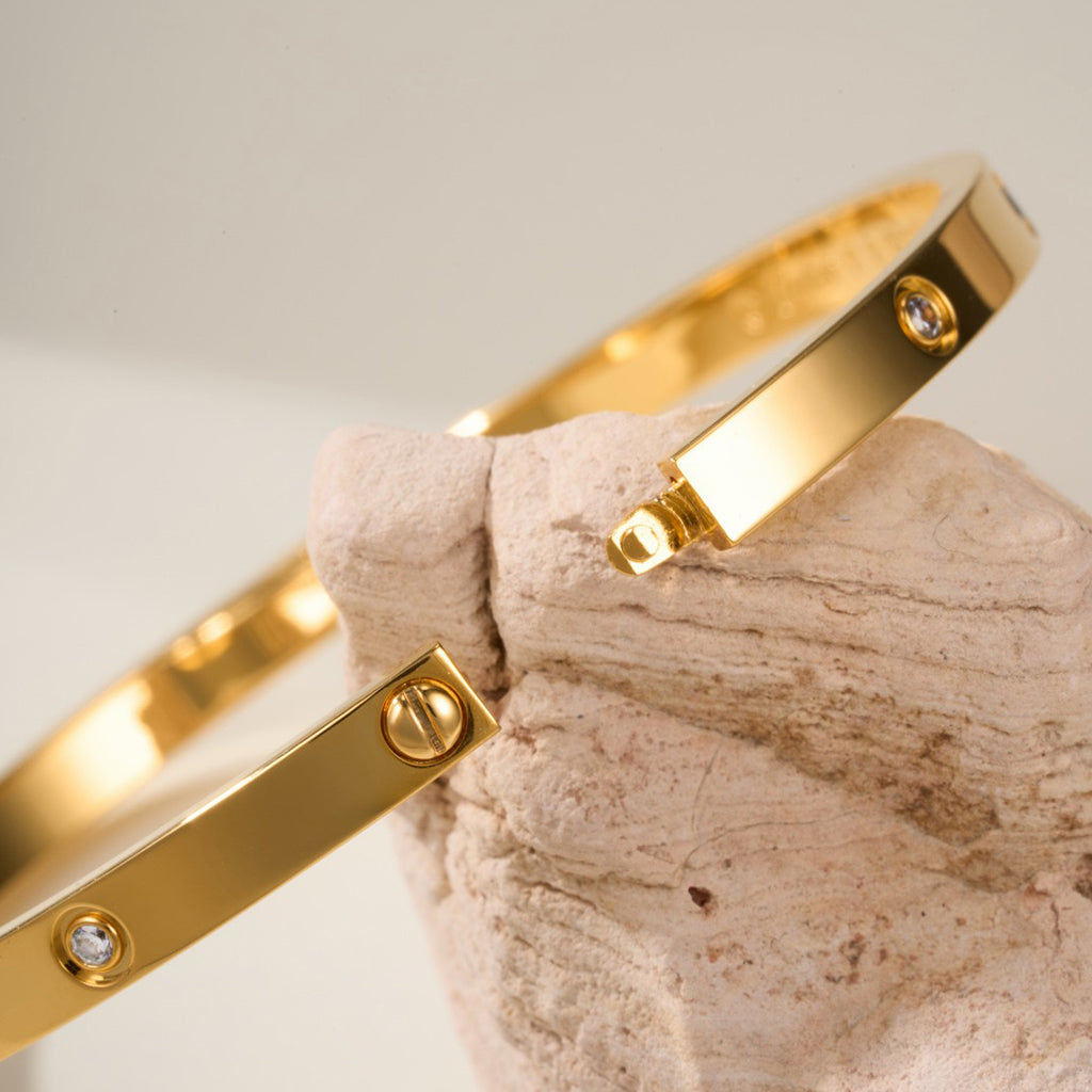 [Rosla]LOVE BRACELET 3.65MM 10 DIAMONDS