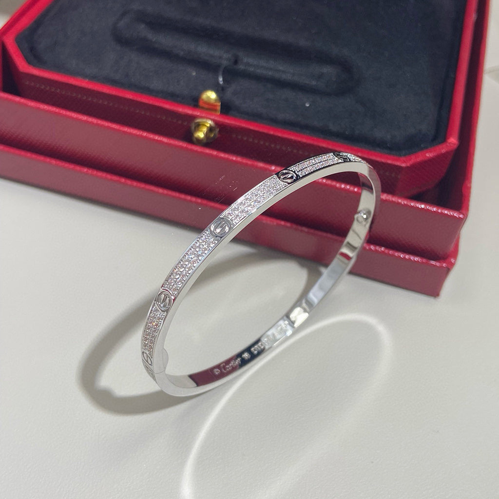 [Rosla]LOVE BRACELET 3.65MM DIAMOND-PAVED