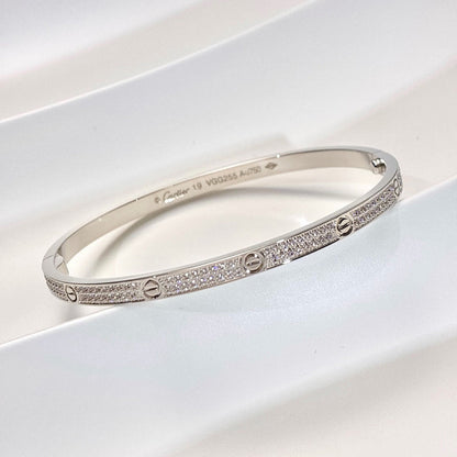 [Rosla]LOVE BRACELET 3.65MM DIAMOND-PAVED