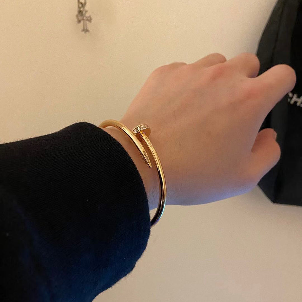 [Rosla]JUSTE BRACELET 2.5MM DIAMONDS