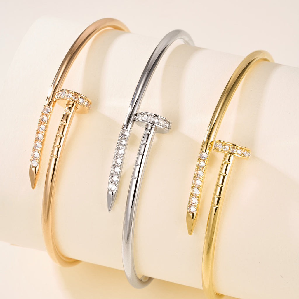 [Rosla]JUSTE BRACELET 2.5MM DIAMONDS