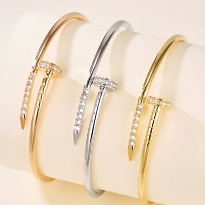 [Rosla]JUSTE BRACELET 2.5MM DIAMONDS