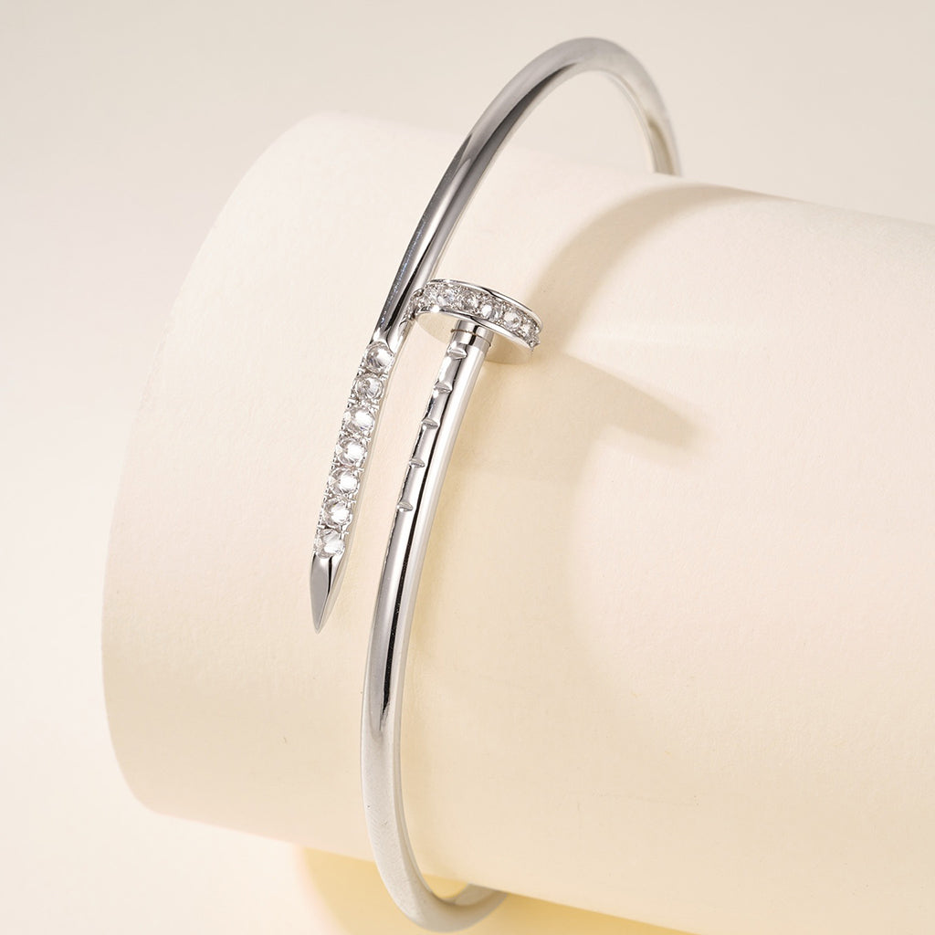 [Rosla]JUSTE BRACELET 2.5MM DIAMONDS