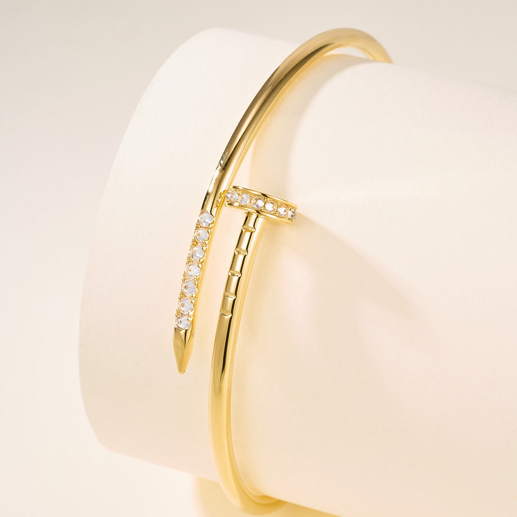 [Rosla]JUSTE BRACELET 2.5MM DIAMONDS