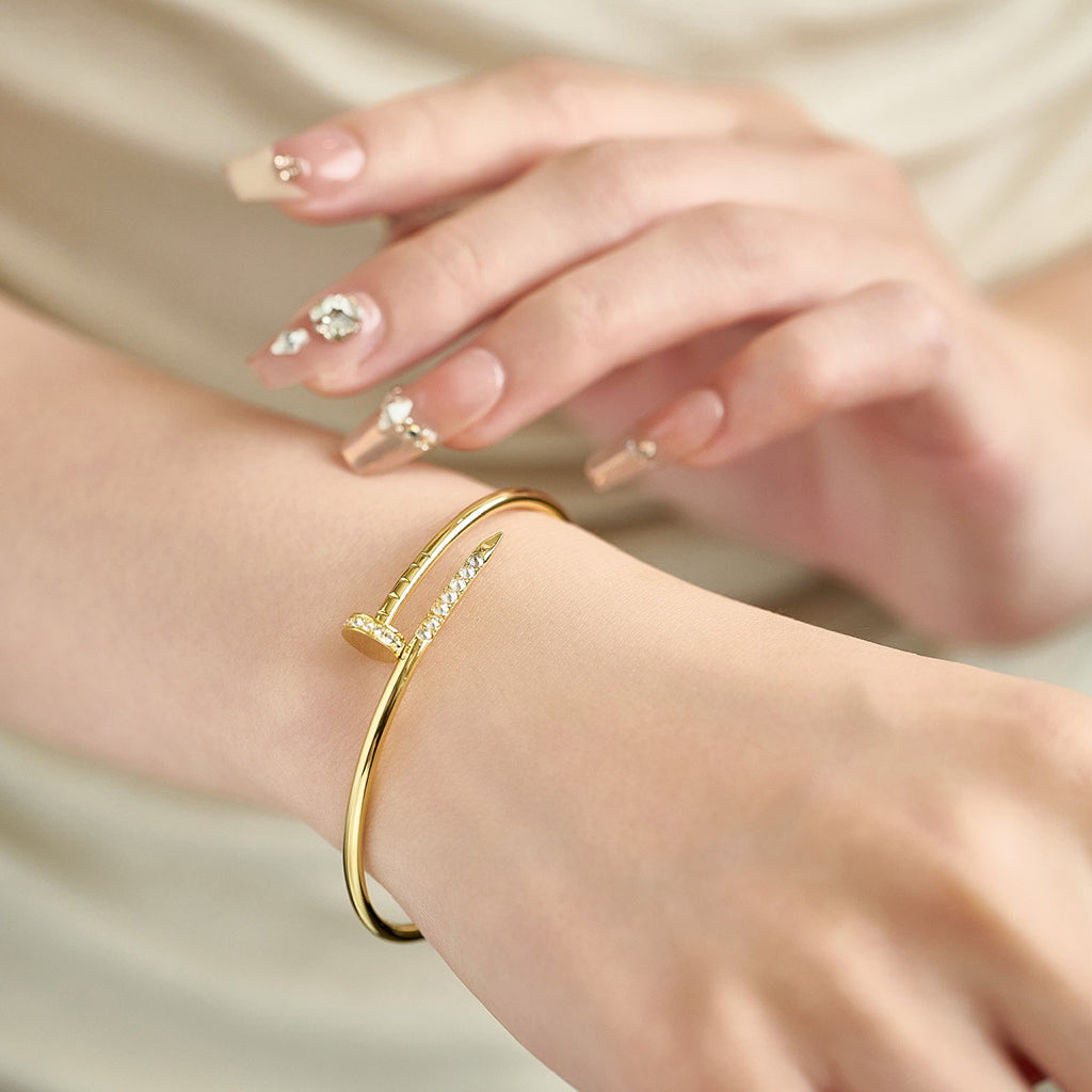 [Rosla]JUSTE BRACELET 2.5MM DIAMONDS