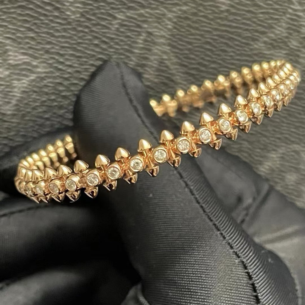 [Rosla]CLASH  BRACELET 8MM DIAMONDS