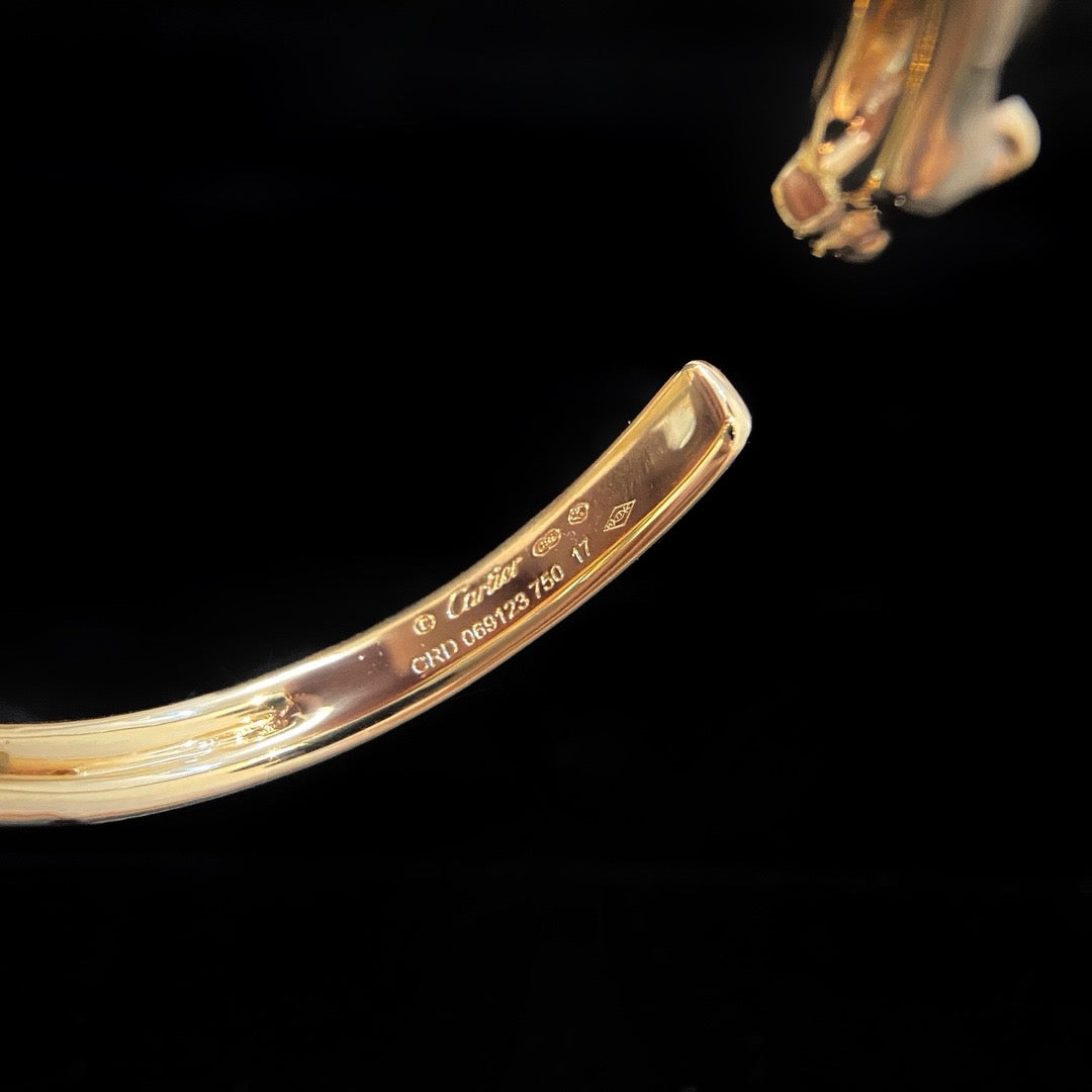 [Rosla]PANTHERE OPEN BRACELET