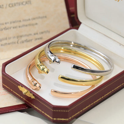 [Rosla]PANTHERE OPEN BRACELET