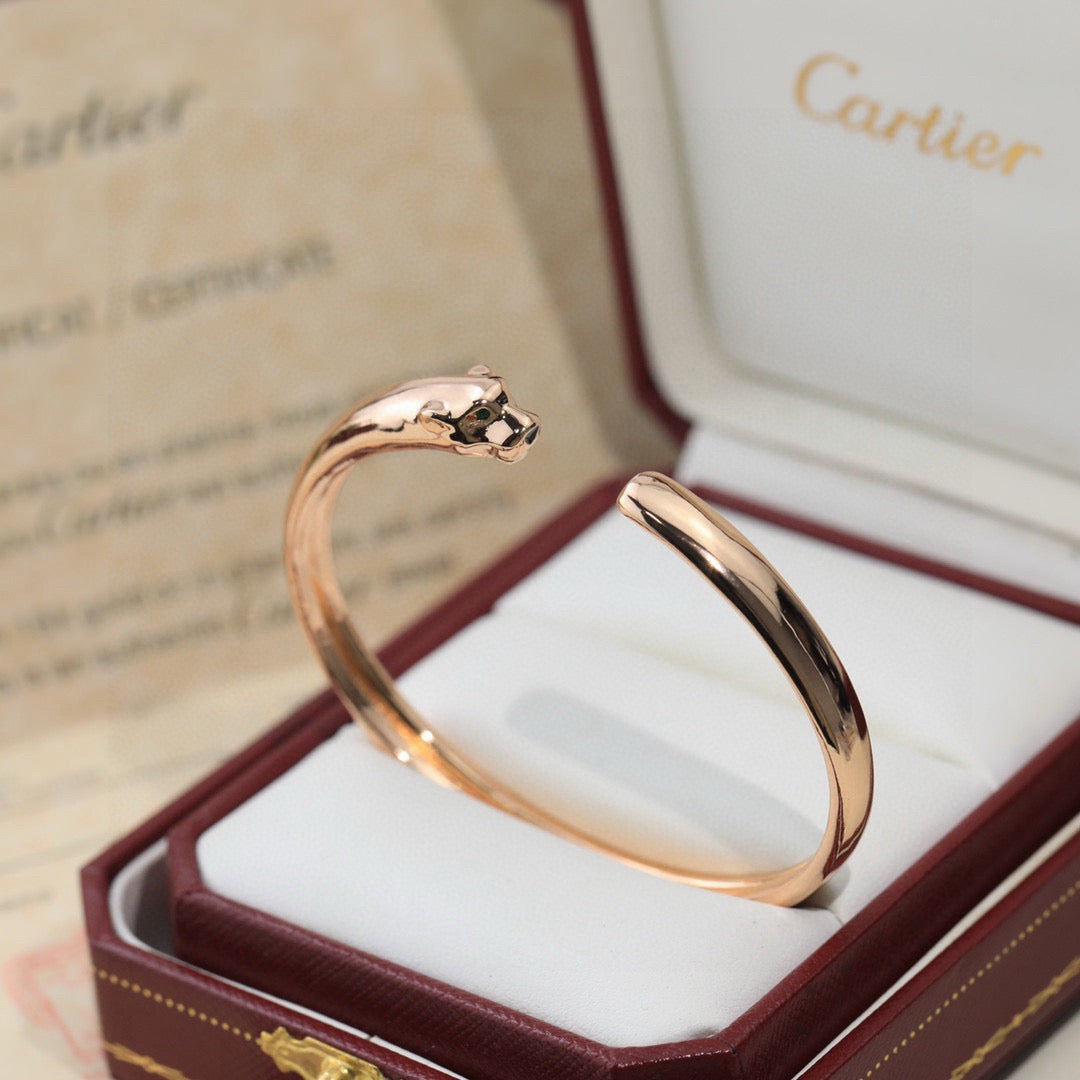 [Rosla]PANTHERE OPEN BRACELET