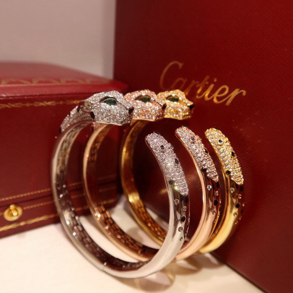 [Rosla]PANTHERE BIG BRACELET DIAMONDS