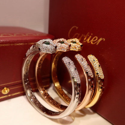 [Rosla]PANTHERE BIG BRACELET DIAMONDS
