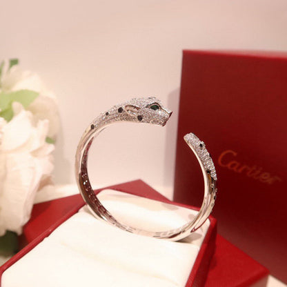 [Rosla]PANTHERE BIG BRACELET DIAMONDS