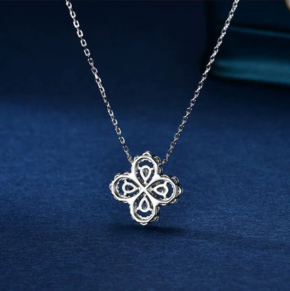 [Rosla]LOOP NECKLACE FULL MOTIF DIAMOND 16MM MULTIPLE COLORS