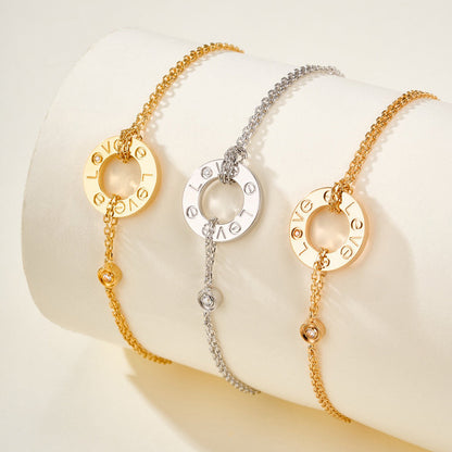 [Rosla]LOVE BRACELET 2 DIAMOND