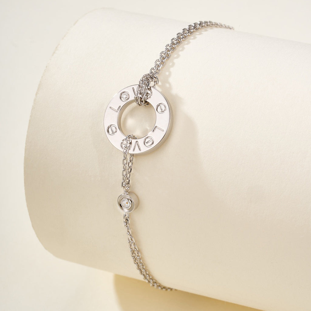 [Rosla]LOVE BRACELET 2 DIAMOND