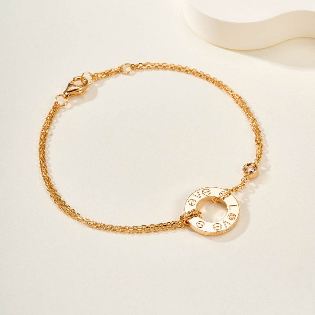 [Rosla]LOVE BRACELET 2 DIAMOND