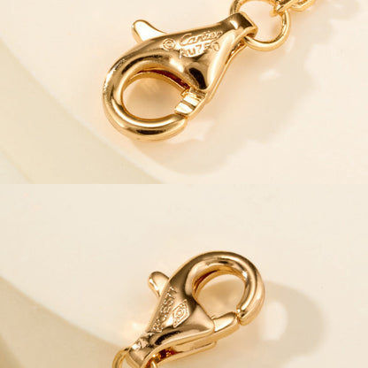 [Rosla]LOVE DOUBLE RING FULL DIAMOND BRACELET