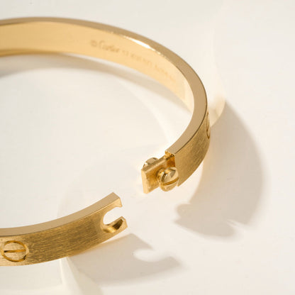 [Rosla]LOVE BRACELET 6.1MM BRUSHED